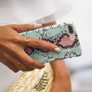 BURGA Mint Ice Cream - Snake skin iPhone 11 Case